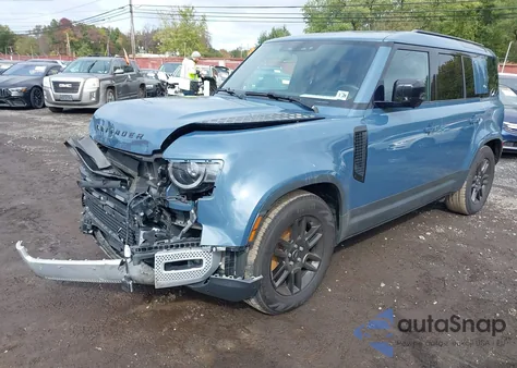 2023 Land Rover Defender 110 S from USA, damaged, VIN SALEJEEX1P2170221